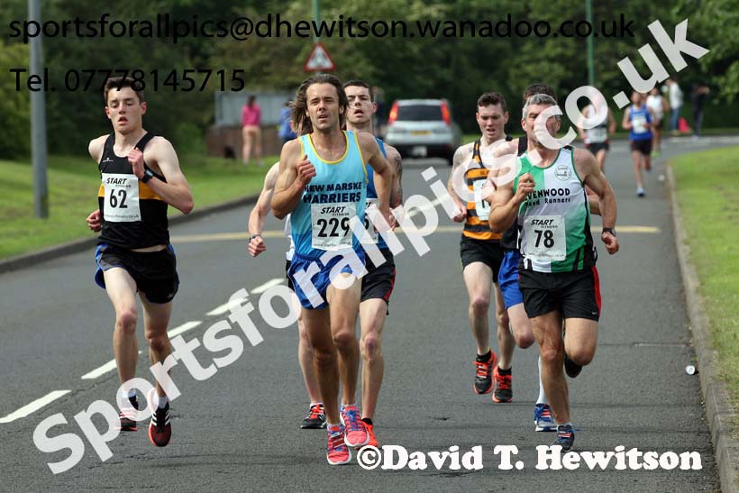 Newton Aycliffe 10k Road Race, County Durham. Photo: David T. Hewitson/Sports for All Pics